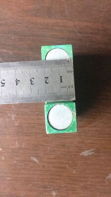 Magnet industri dengan kepala tunggal/ganda Alnico Film Holding untuk uji radiografi