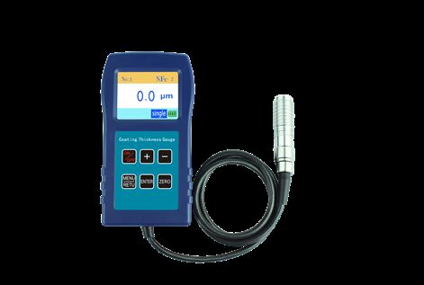 TG-6003 Digital Coating Thickness Gauge Magnetic/Eddy Current 0-9500μm dengan Bluetooth