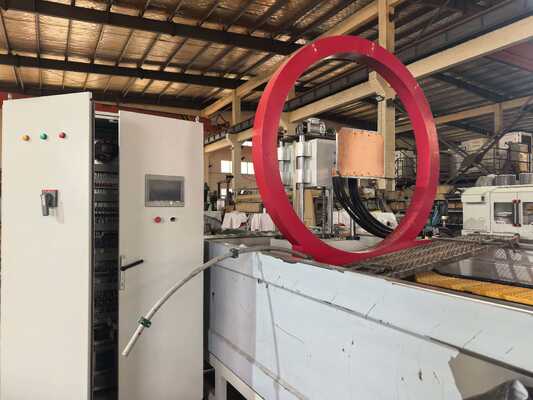 Detektor Cacat Partikel Magnetik Fluoresen AC 15000A Dua Kumparan Magnet
