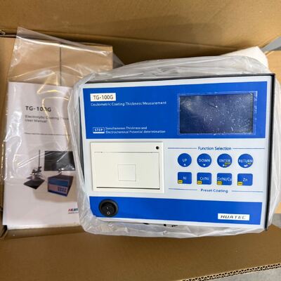 TG-100G Pengukur Ketebalan Coulometric Presisi Tinggi 0.03-300um Detektor Ketebalan Pelapisan Lapisan Tunggal & Ganda
