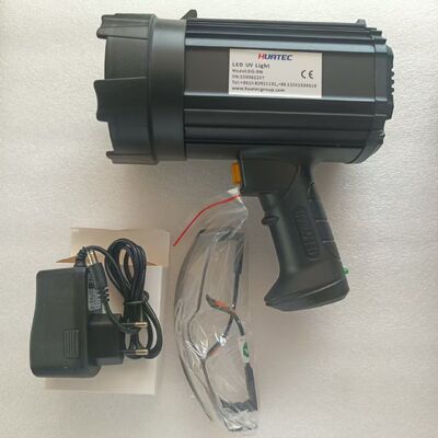 DG-9W Lampu Hitam UV Genggam Isi Ulang Inspeksi Ultraviolet NDT Industri Tegangan Lebar