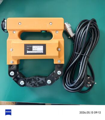 HCDX-220 Detektor Cacat Yoke AC Elektromagnetik Ringan Penguji Cacat Struktur Baja Catu Daya Ganda