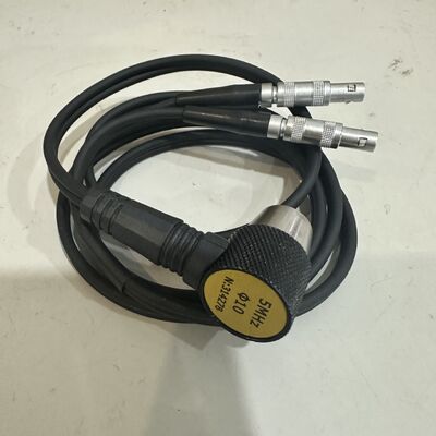 Performance tinggi N05 90 derajat Ultrasonik Probe 5MHz 10mm Pengganti Transduser untuk Ketebalan Gauge