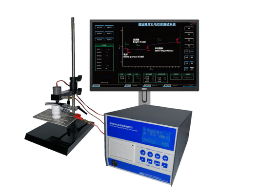 TG-100G Coulometric Thickness Tester Multi-layer Nikel Plating Ketebalan & Potensi Pengujian Meter