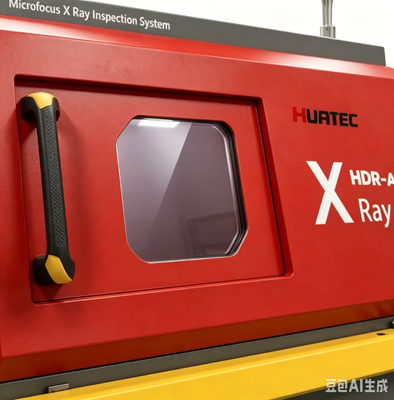 HDR-A90 Microfocus X-ray Machine HD Flat Panel Detector Peralatan pengujian dimensi dan kekosongan multi-fungsi