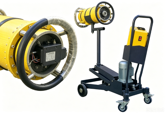 JC-5 Kompak 360° Rotary Electric Lift Platform Workbench untuk peralatan pengujian industri