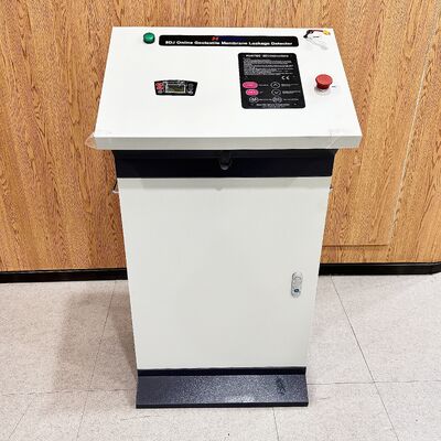 HUATEC-8DJ Detektor Kebocoran Geomembran Tegangan Tinggi Pulsa 0.6 ~ 31.5KV Instrumen Uji Kebocoran Retak Lubang Jarum Geotekstil