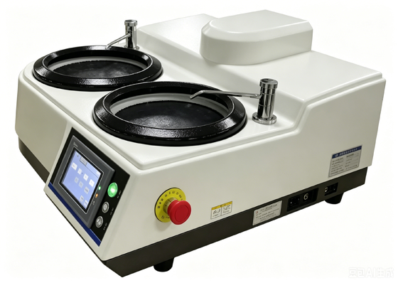 HPA-2SE Programmable Variable Speed Metallographic Grinding & Polishing Machine Untuk Tes Laboratorium Metalurgi