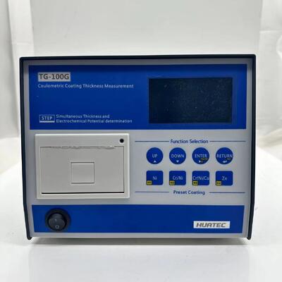 Uji Lapisan TIN pada Kabel Printer Inbuilt Electroplating Coulometric Thickness Tester