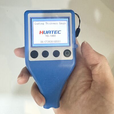 TG-1660 Portable Digital Coating Thickness Meter F&N Probe Dua Titik Kalibrasi Electroplating Spraying Film Ketebalan Instrumen Pengukuran