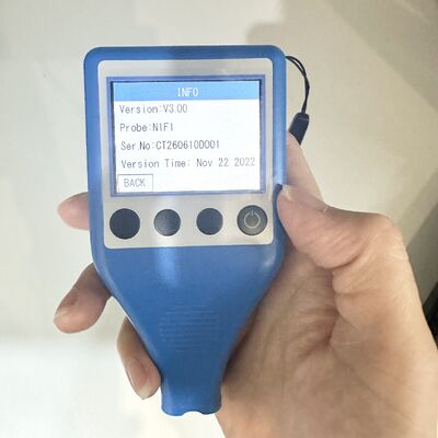 TG-1660 Tinggi Precision Waveform Coating Thickness Gauge Opsional Color LCD Otomotif Shipbuilding Otomotif Metal Coating Thickness Detector