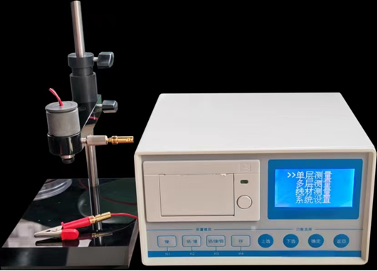 TG-100E Coulometric Coating Coating Thickness Tester Printer Multicayer Gold Nickel Chrome Zinc Plating Measuring Instrument