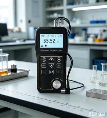 TG-100B Pengukur Ketebalan Dinding Ultrasonik Ringan Opsional Probe Diameter Kecil Suhu Tinggi Peralatan Inspeksi Pembuatan Kapal Minyak Bumi