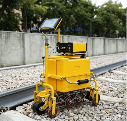 FD-GT-20 Rail Ultrasonic Defect Detector Untuk 43 ~ 75kg / m Railway High Speed Railway Subway Inspection