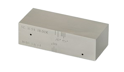 SC UT Sensitivitas Referensi Blok 0,905 "× 1,25" × 3" NDT Sensitivitas Gelombang Pemotongan Sampel Kalibrasi
