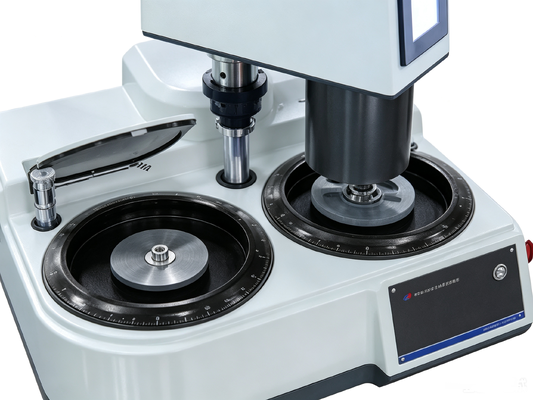 HPA-2000S Penggosok Penggiling Metalografi Presisi Tinggi 5-1000RPM Kecepatan 6 Sampel Peralatan Pemoles Gerinda Batch dengan Dripper Otomatis