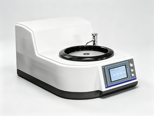 HPA-1SE Single Disc Metallographic Grinding Polishing Machine 1KW Motor 5-1500RPM Touch Screen Metal Sample Polisher