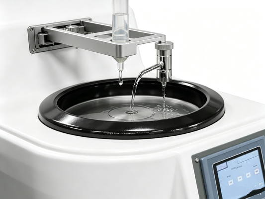 HPA-1SE Single Disc Metallographic Grinding Polishing Machine 1KW Motor 5-1500RPM Touch Screen Metal Sample Polisher