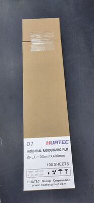 HUATEC D7 Film Radiografi Industri 100mmX480mm 100 lembar per kantong