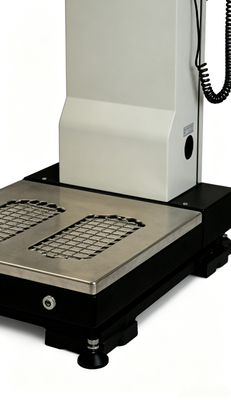HFM100 Nuclear Hand Foot Radiation Monitor Instrumen Pemantauan Kontaminasi Permukaan Alfa Beta Otomatis