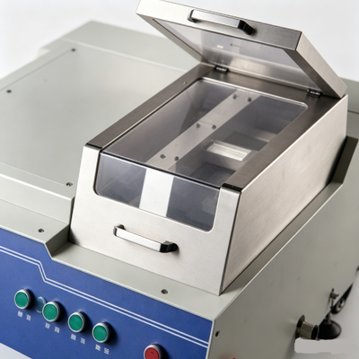 Mesin Pemotong Metalografi Presisi HC-5000B 1000W 0.01-3.00mm/s Peralatan Pemotong Sampel Umpan Otomatis