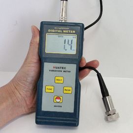 Tester getaran multi fungsi untuk pembacaan yang akurat 10Hz hingga 1KHz 10Hz hingga 10KHz 0.1-200m/s Indikator Baterai Rendah