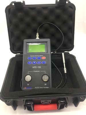 HFE-100 Portable Ferrite Analyzer Fe% FN WRC Number Measuring Instrument for Stainless Steel Weld Seam