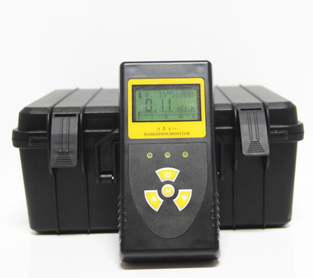 FJ-7100 Detektor Radiasi Digital Portabel Tampilan LED Monitor Laju Dosis Radioaktif Multi Unit dengan Alarm Suara Getaran