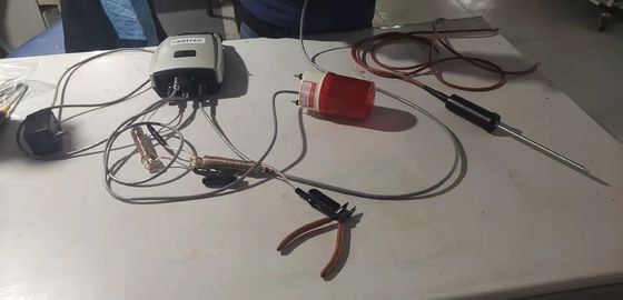 HD-130 Detektor Cacat Lapisan Pipa Tangki Industri Online LCD Tampilan Alarm Suara Visual