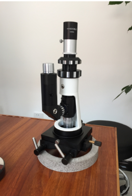 Mikroskop Metalurgi Portabel HSC-500 Pembesaran 100X-500X