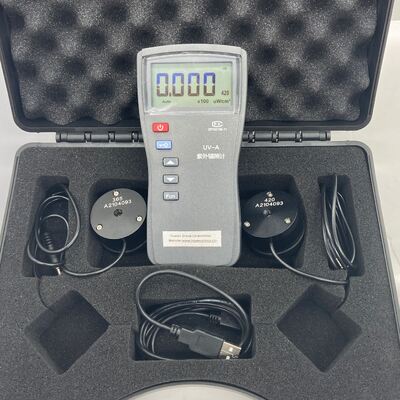 UV-A Industri 365nm 420nm Pengukur Radiasi UV Penguji Sumber Cahaya UV