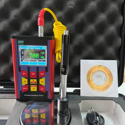 Baterai isi ulang Warna LCD Portable Metal Hardness Tester RHL60